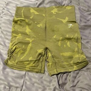 Gym Shorts for Women - Olive Green